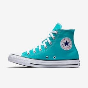 Turquoise Converse All-Star Chucks